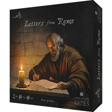Cobblestone Games: The Acts: Letters from Rome - Expansion, Christian Themed Family Board Game, Set Collection, Ages 14+, 2-4 Players, 120 Min