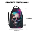 thumbnail image 5 of Zufioo Modern Abstract Colorful Skull B for Car Seat Kick-Proof Storage Pads 2 Pack, Anti-Stain Adjustable Car Seat Protectors for SUV, Jeep, Truck-One Size, 5 of 9