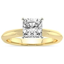 IGI Certified 5 Carat Cushion Shape Lab Grown Diamond Engagement Ring | 14K White Gold | Alora Solitaire Diamond Ring | FG-VS1-VS2 Quality Friendly Diamonds