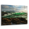 thumbnail image 2 of Epic Art 'The Wave' by Natalie Mikaels, Acrylic Glass Wall Art, 36"x24", 2 of 8