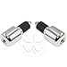 thumbnail image 3 of Poignée Argentée Barre de Poids CNC Slider Creux 7/8 Barres 6mm Slug, 3 of 4