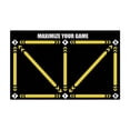 thumbnail image 3 of koolsoo Football Training Mat Lightweight Agility Footstep Training Mat for Home Use Yellow, 3 of 9