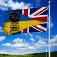 thumbnail image 4 of Flagwix United Kingdom And Ukraine Grommet Flag Stand With Ukraine BNT519GFv3 - 4x6 ft., No Flag Pole Rings, 4 of 6