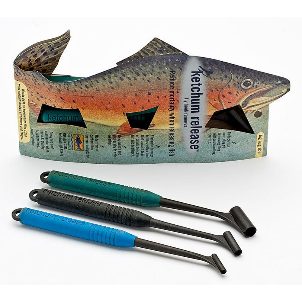 Ketchum Release Fly Hook Remover 3 Different Sizes Fly Fishing