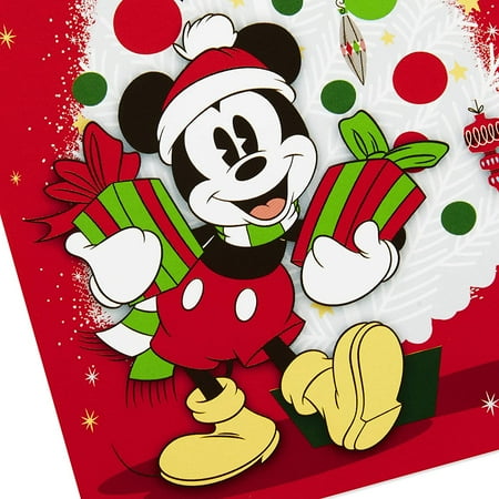 mickey mouse christmas cards