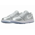 thumbnail image 3 of Ni - ke Size 16 Ni - ke Air Jordan 1 Low G NRG Metallic Silver FD6848-001 Golf Shoes, 3 of 5