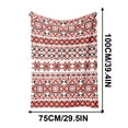 thumbnail image 3 of JWshufel Cozy Blanket Fleece Throw Blanket for Sofa and Bed with Flannel Material Suit Christmas Holiday Gift for Women and Men In Cold Weather 29.5x39.4in Multicolor, 3 of 5