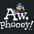 thumbnail image 3 of Disney - Donald Duck - Aw, Phooey! - Juniors Cropped Cotton Blend T-Shirt, 3 of 5