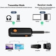 thumbnail image 5 of Bluetooth 5.2 Audio Receiver mitter 3.5mm AUX Stereo Wireless Audio Adapter with Mic for Headph, 5 of 5