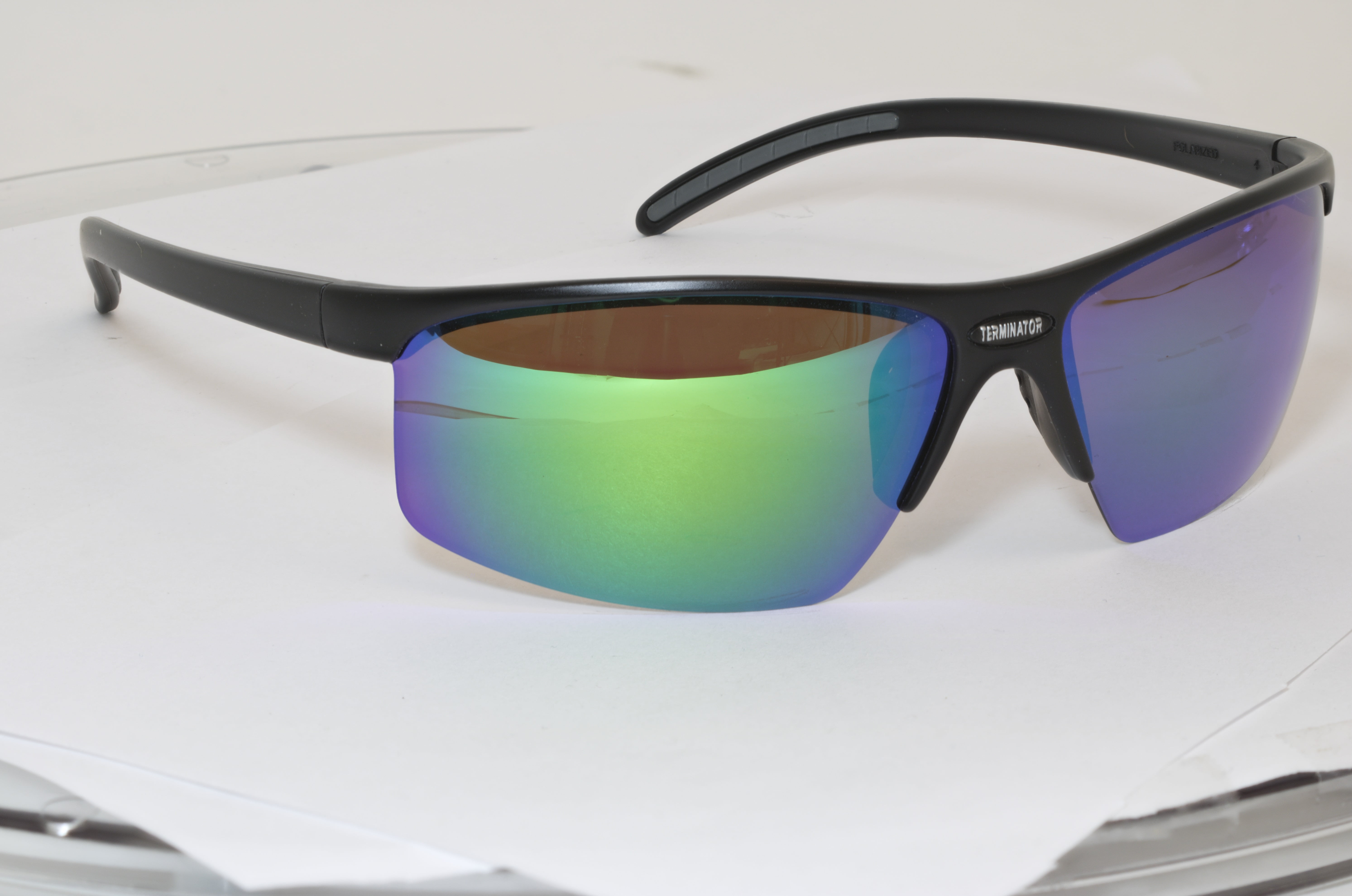Terminator Semi Frame Square Fishing Sunglasses