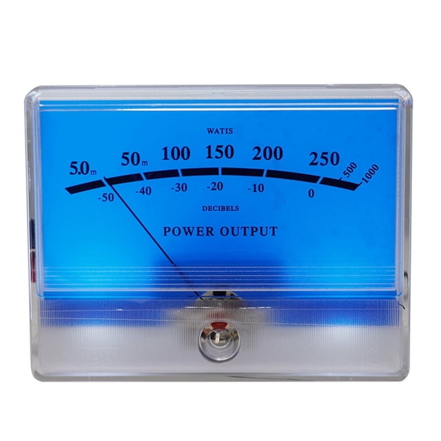 Medidor VU de puntero TN90A: medidor de potencia digital de alta precisión, indicador de nivel de espectro de audio para amplificador de altavoz.
