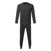 Mens Suits,Mens 100% Merino Wool Base Layer Sets for Ski Lightweight Thermal Underwear Fall Outfits(Color:Black,Size:M)