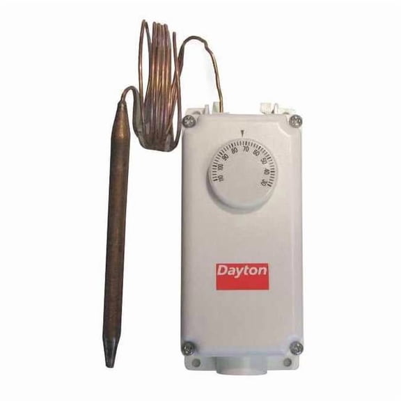 Dayton Remote-Bulb Control,H/C,5in Bulb Length 2NNR6