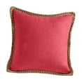 thumbnail image 2 of Apmemiss Liquidation Taie d'Oreiller en Lin 17,7 Pouces Conforts Ameublement Maison Canapé Salon Tête de Lit Coussin Taille Taie d'Oreiller Housse de Coussin de Canapé Bordée de Lin, 2 of 6