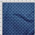 thumbnail image 3 of oneOone Cotton Flex Fabric Dot & Bicycle Block Print Fabric By The Yard 40 Inch Wide, 3 of 4
