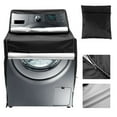 thumbnail image 1 of MesaSe Washing Machine Cover Waterproof 210D Oxford Cloth Dryer Dustproof Cover Heavy-Duty Dryer Washer Protection Cover with Zipper Dryer Cover for Top-loading and Front-loading Washer, 1 of 10