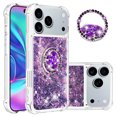 thumbnail image 1 of GANGXUN Funda Glitter Líquida para iPhone 17 Pro Max con Anillo Brillante, TPU Antichoques y Esquinas Reforzadas, Soporte, 1 of 6