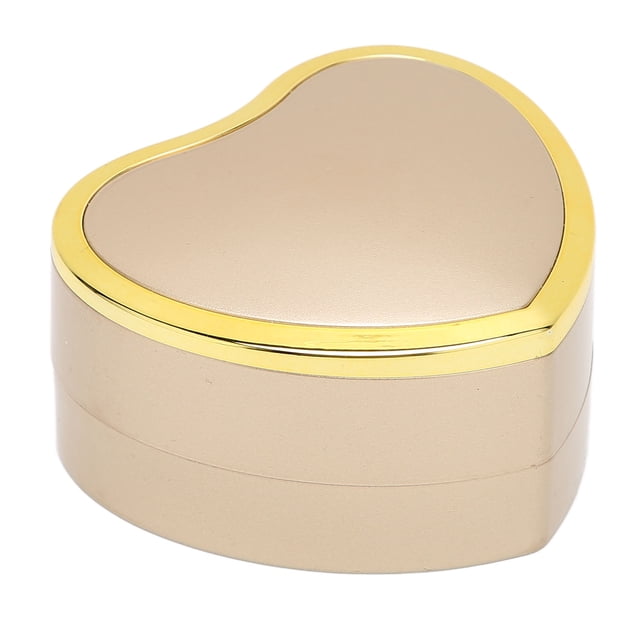 Jewelry Display Boxwith Light,Heart Shaped Necklace Box Necklace Boxwith Light Heart Shaped Necklace Box Maximized Efficiency