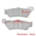 thumbnail image 4 of Motorcycle Front And Rear Brake Pads For 990Adventure S 2006-2008 R 2009-2012 950Adventure S 2003-2006 950 Adventure 2002-2006, 4 of 7