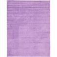 thumbnail image 1 of Unique Loom Shag Solide Moderne Tapis en Peluche 9' x 12' Rectangle Lilas, 1 of 2