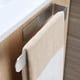 thumbnail image 4 of Toallero de mano / Anillo para toalla de mano - Toallero de baño autoadhesivo para pegar en la pared, acero inoxidable SUS 304 cepillado, 4 of 5