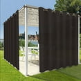 thumbnail image 1 of Rideaux Intérieurs Extérieurs pour Patio \ Panneau de Rideau à Oeillets Bloquant le Soleil pour Intimité, Rideaux Résistants aux Intempéries pour Gazebo, Véranda avant, Pergola, Kaki G x H Panneau, 1 of 8