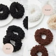 thumbnail image 6 of Kitsch Organic Cotton Scrunchies, Hair Ties for Adults, 6 Ct, Off-White, 6 of 12