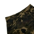 thumbnail image 6 of Plus Size Women Camo Skirt Slim Fit Camouflage Cargo Skirts Casual Army Fatigue Shorts with Pockets GN1 L, 6 of 7