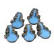 thumbnail image 4 of Paquete De 5 Resinas Mountain Stream Minitures Dollhouse Scenery Modelo De Adornos Hechos CUTICAT Decorativos de micro paisajes, 4 of 6