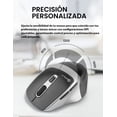 thumbnail image 4 of MOUSE INALAMBRICO GETTTECH 6D OFFICE BLUETOOTH WI-FI 2.4GHz 6 BOTONES 1600DPI GGM-STDBW-01-SL, 4 of 5