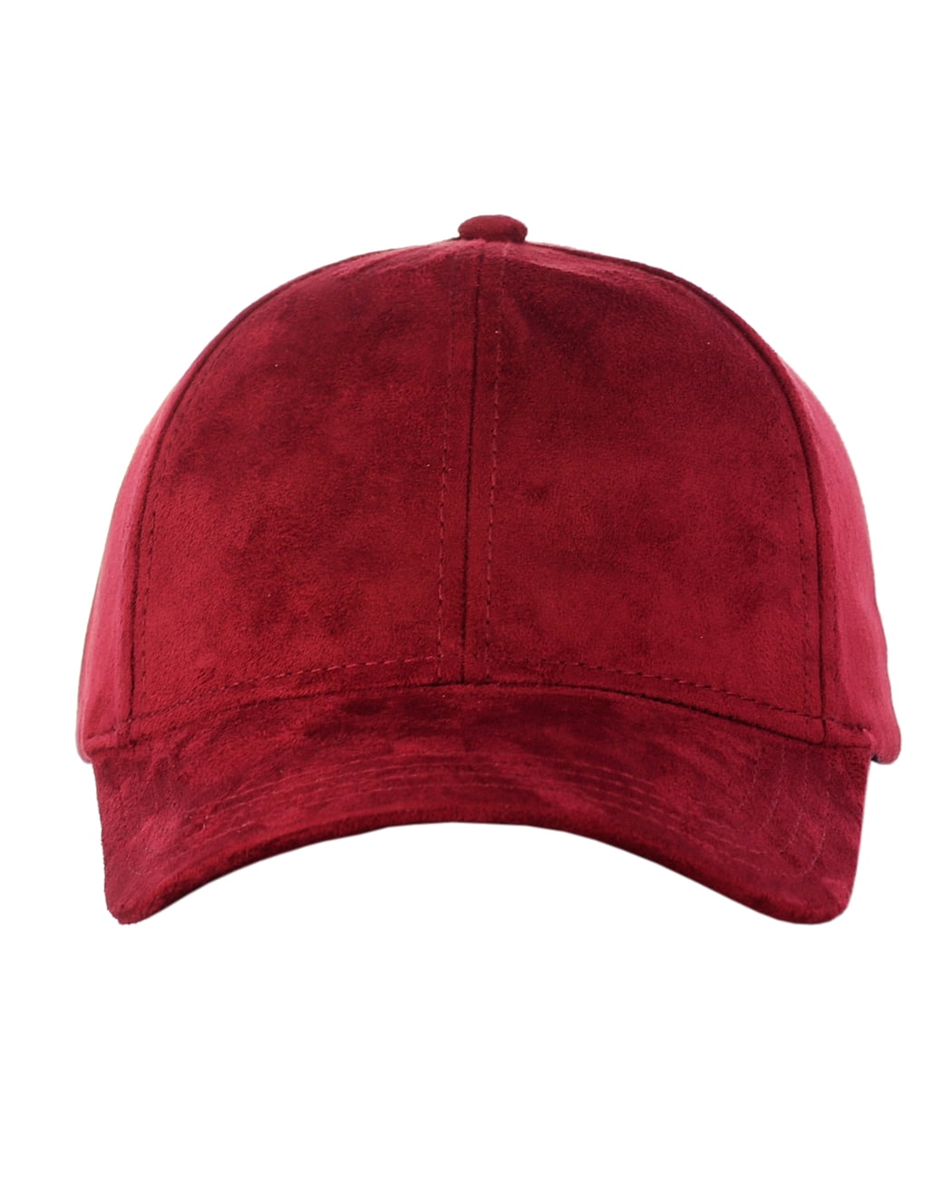 burgundy suede cap