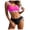 Hot Pink, variant on Yammkia Womens High Waisted Bikini Sets Tummy Control Swimsuits Curvy Mesh Swim Skirt Best Bathing Suits Women(Black,L)