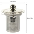 thumbnail image 2 of Miangastore Stainless Tea Strainer Insert Tea Infuser Tea Pot Accessories Tea Filter Mesh, 2 of 8