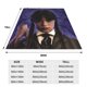 thumbnail image 3 of Manta de felpa de Wednesday Addams, ultra suave y acogedora, de lujo, para sofá cama, mantas de felpa cálidas y ligeras para todas las estaciones, 60 x 50 pulgadas, 3 of 6