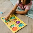 thumbnail image 6 of Melissa & Doug Disney Wooden Peg Puzzles Set: Letters, Numbers, and Shapes and Colors, 6 of 9