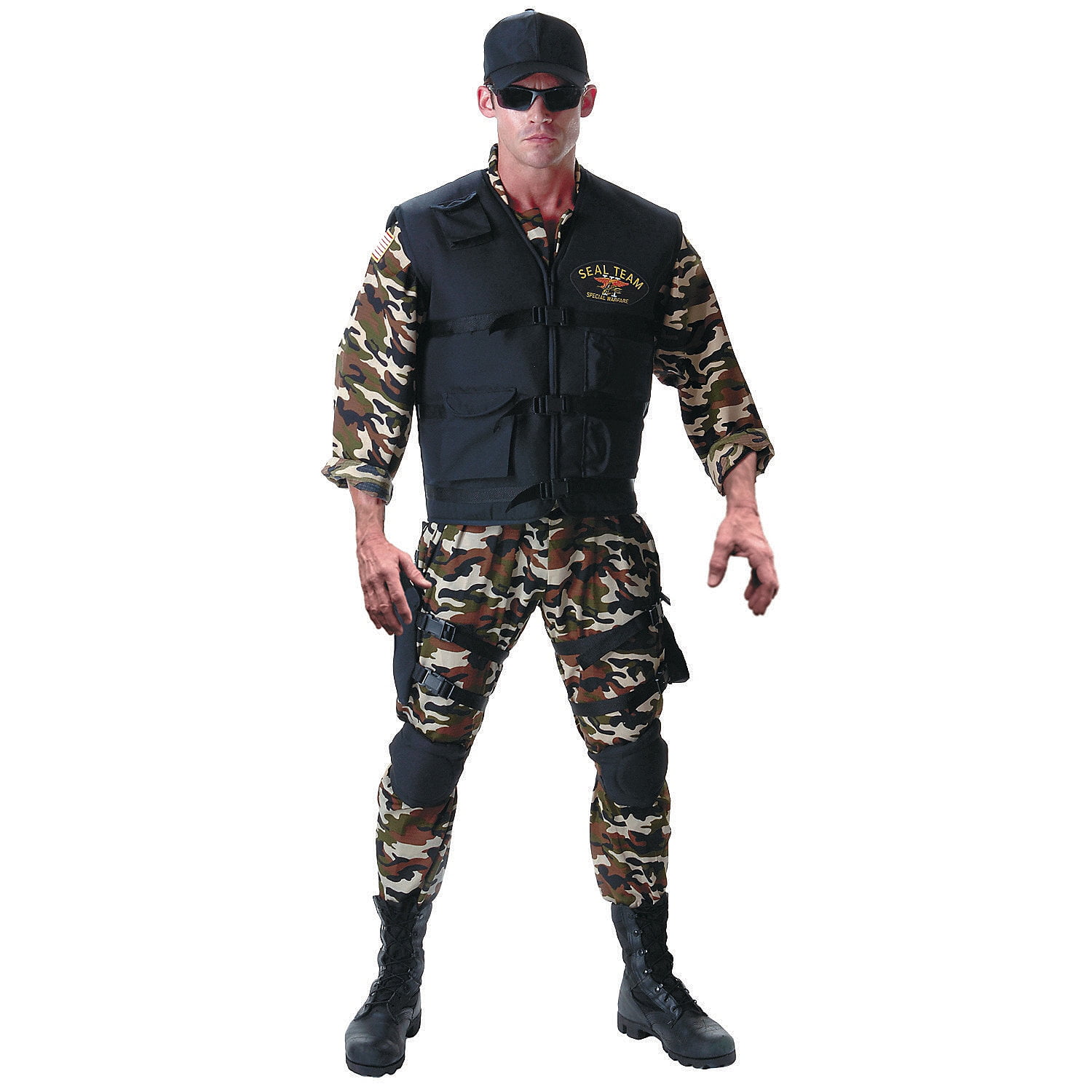 Underwraps Mens Seal Team Costume - Size X Large - Walmart.com