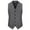 Dark Gray, variant on Aueoeo Men's Formal Dress Vests Casual Summer Beach Suit Vests Business Slim Fits Waistcoat Herringbone Party Vests