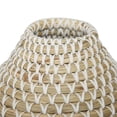 thumbnail image 4 of DecMode 13" Handmade Woven Brown Seagrass Vase, 4 of 8