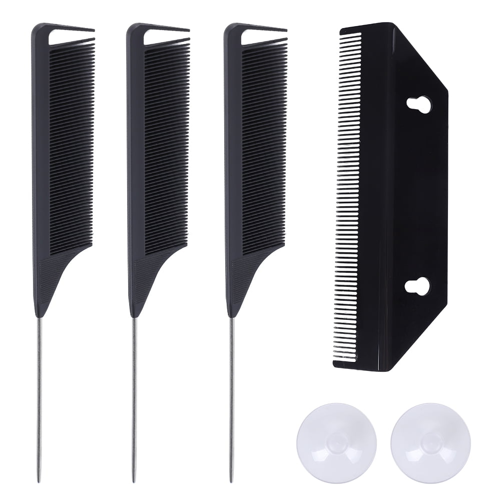 Acrylic Hair Extension Holder Hanging Wig Display Stand with 3 Pcs Rat