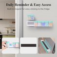 thumbnail image 2 of Weekly Pill Organizer Magnetic Removable Pill Box Day Time a Day Large Pill Case Travel Week Once Daily Medication Dispenser Medicine Container Holder for Supplement Vitamin Blac, 2 of 6