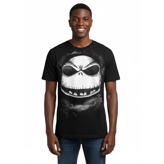 Disney The Nightmare Before Christmas, Men's & Big Men's Graphic Tee, Jack Skellington, Sizes S-3XL