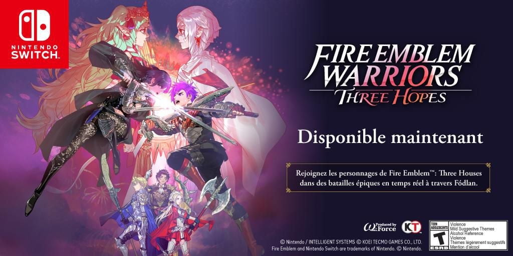 Fire Emblem Warriors: Three Hopes (Nintendo Switch), Nintendo Switch