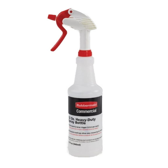 Rubbermaid Executive Series 32 oz. Spray Bottle with Trigger White (FG9C03060000)