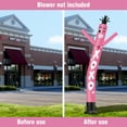 thumbnail image 5 of XOXO Inflatable Tube Man Wacky Wavy Dancing Guy for Outdoor Decoration Advertising Business Promotion - Valentine's Day (Blower Not Included), 5 of 7