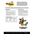 thumbnail image 4 of Mammoth 467177 20 in. Flossy Chews Pull Tug with Tennis Ball - Medium, 4 of 5
