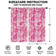 thumbnail image 2 of Blackout Kids Curtains,Paisley Pattern Childrens Insulated Curtains Set Of 2,Bedroom Essentials,Toddler Room Decor 42"x84"(106x213cm), 2 of 4