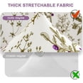thumbnail image 3 of Dining Room Chair Covers Slipcovers Set of 4, Stretch Kitchen Chair Covers Washable Spandex Parsons Chair Slipcover, Removable Dining Seat Protector for Home or Party, 3 of 6