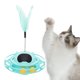 thumbnail image 2 of Juguetes para gatos con forma de pelota para gatos de interior, divertidos juguetes giratorios de 360 degree para gatos Azul, 2 of 8