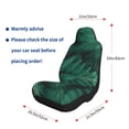 thumbnail image 5 of Yiaed Green Leave Fern Print Car Seat Covers,Universal Auto Seats Protector Fits for Car,SUV Sedan,Truck,Automotive Seat Covers & Accessories-1, 5 of 9