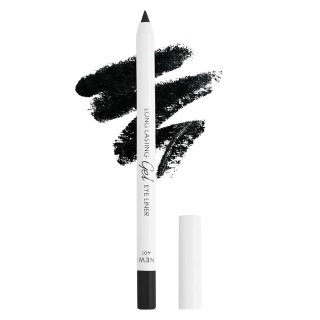 Lamel Black Eyeliner Lápiz delineador de ojos en gel de larga duración Delineador de ojos impermeable Delineador de ojos a prueba de manchas Lápiz de ojos cremoso Maquillaje a prueba de sudor Altament